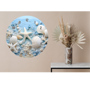 Round Clock Sublimation Print - Beach