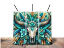 20oz Skinny Tumbler Printed Paper - Feather and Bull