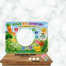 PLACEMAT SUBLIMATION - KIDS MEAL ENCOURAGEMENT PRINTS