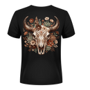 DTF Transfer Sheet - Bull Skull