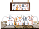 11oz Sublimation print - Funny Cows