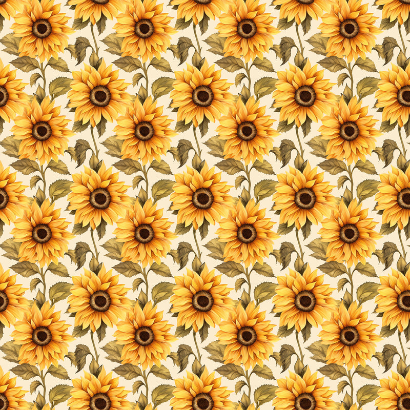 A4 Printed Sublimation Sheets - Sunflowers