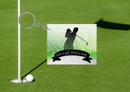 Sublimation Rectangle hardwood Keyring- born to golf