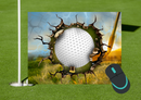 Mouse Pad Sublimation Prints - smashed ball