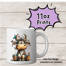 11oz Sublimation print - whim cow