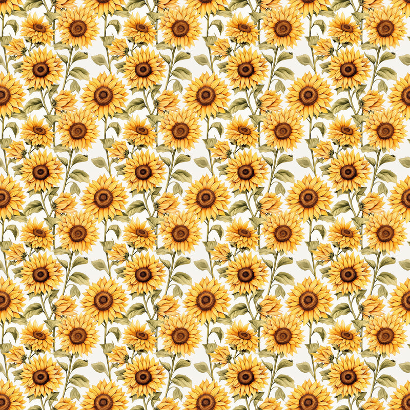 A4 Printed Sublimation Sheets - Sunflowers