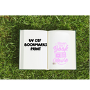 UV DTF Bookmark Print - never judge