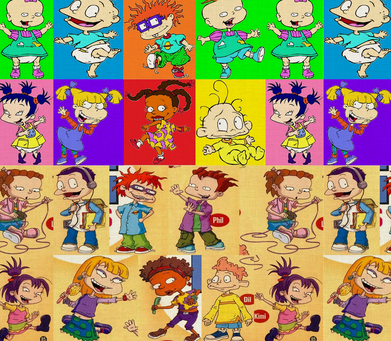 90's Cute Cartoon 20oz Skinny Tumbler Printed Paper