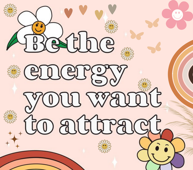 Be the Energy 20oz Skinny Tumbler Printed Paper