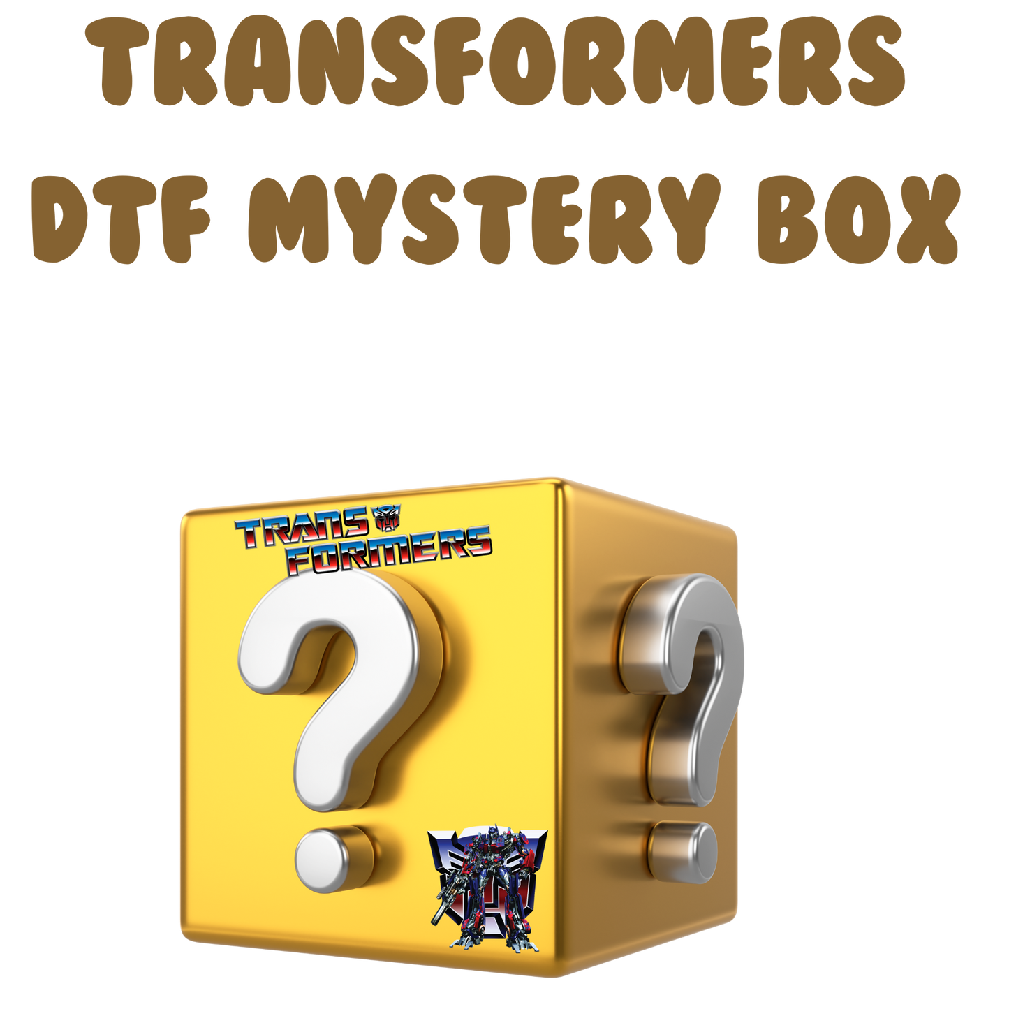 Transformers DTF MYSTERY BOX