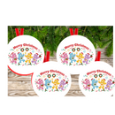 Bears Christmas Hanging Ornament Sublimation Prints