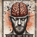 IT'S OK  20oz Skinny Tumbler Printed Paper