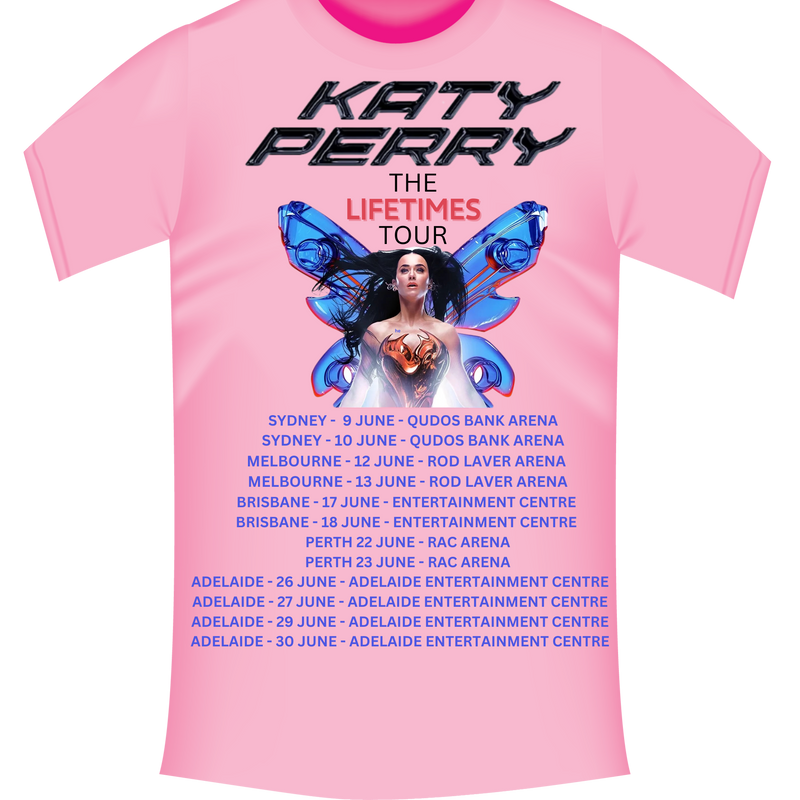 DTF Transfer Sheet - Katy Tour Dates