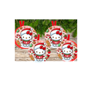 Kitty Christmas Hanging Ornament Sublimation Prints