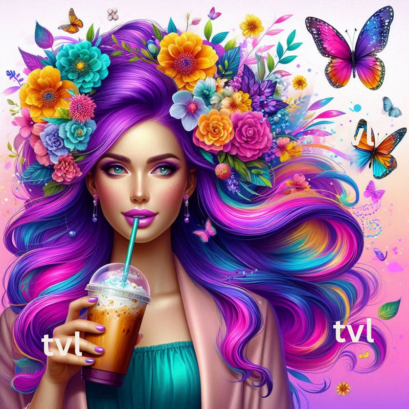 Iced Coffee Lady