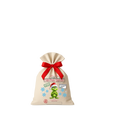 Santa Sack DTF Print - Christmas Grinch