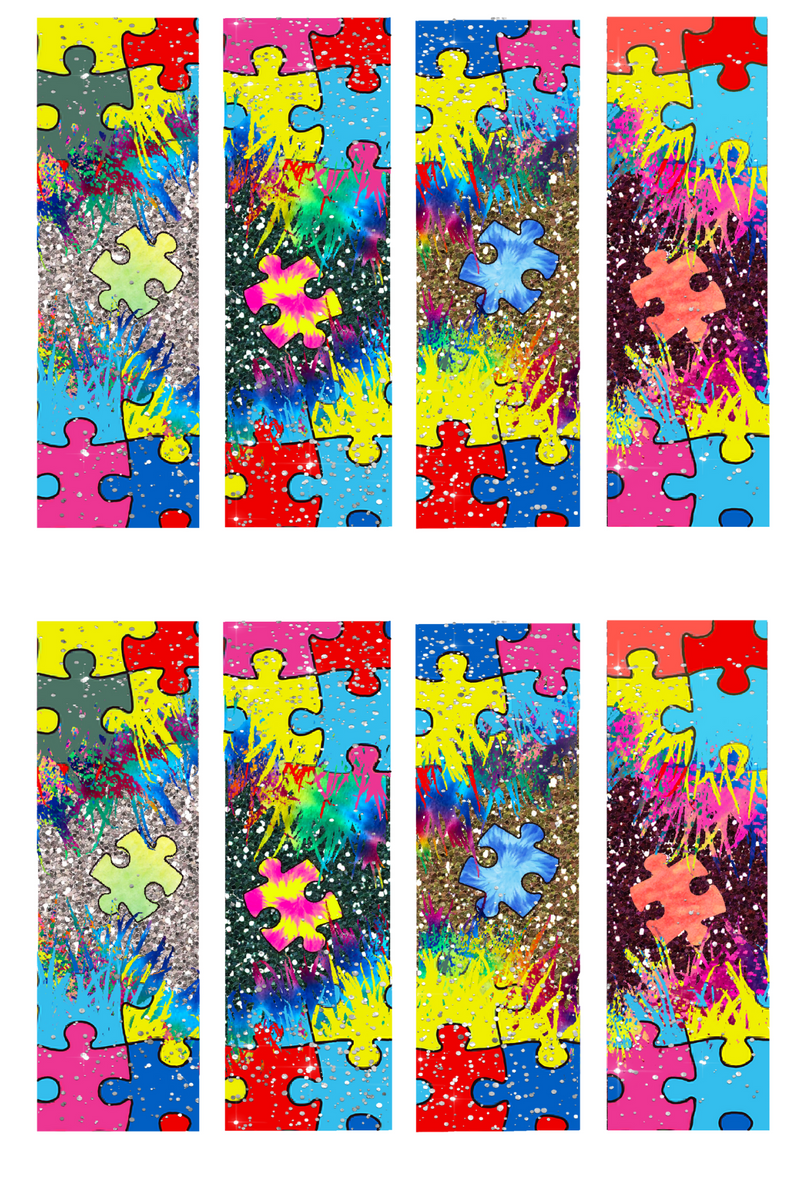 Sublimation Pen Wrap - Autism