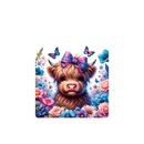 DTF Transfer Sheet - Cute Highlander Cow
