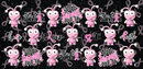 Cute survivor printed Sublimation Paper for 11oz mug.