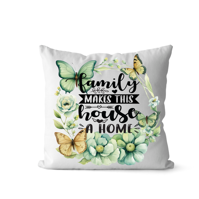 DTF Cushion Print - House a Home
