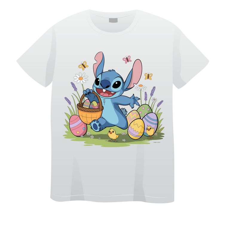 DTF Transfer Sheet - Easter Hunt Alien