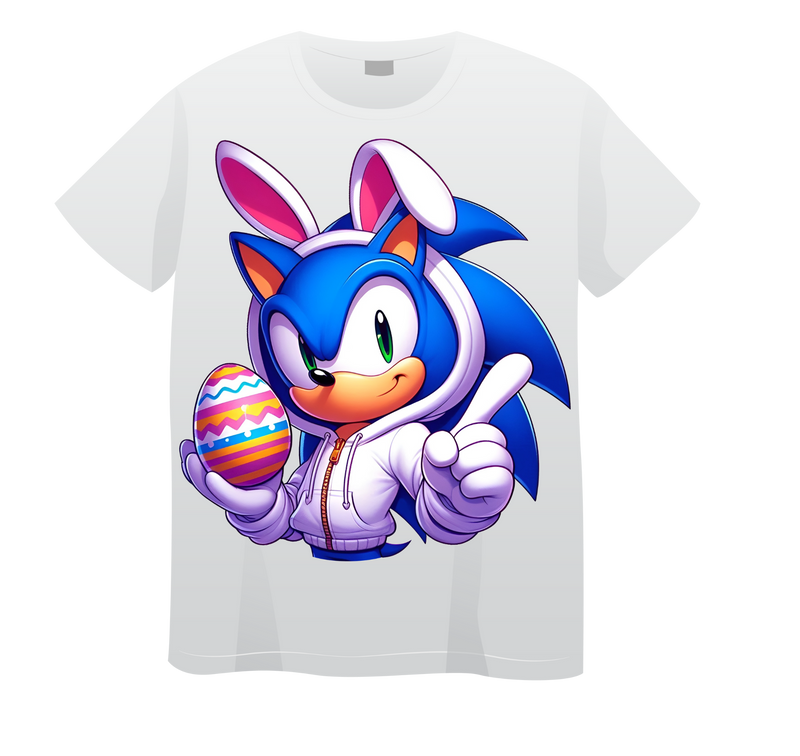 DTF Transfer Sheet - Hedgehog Easter