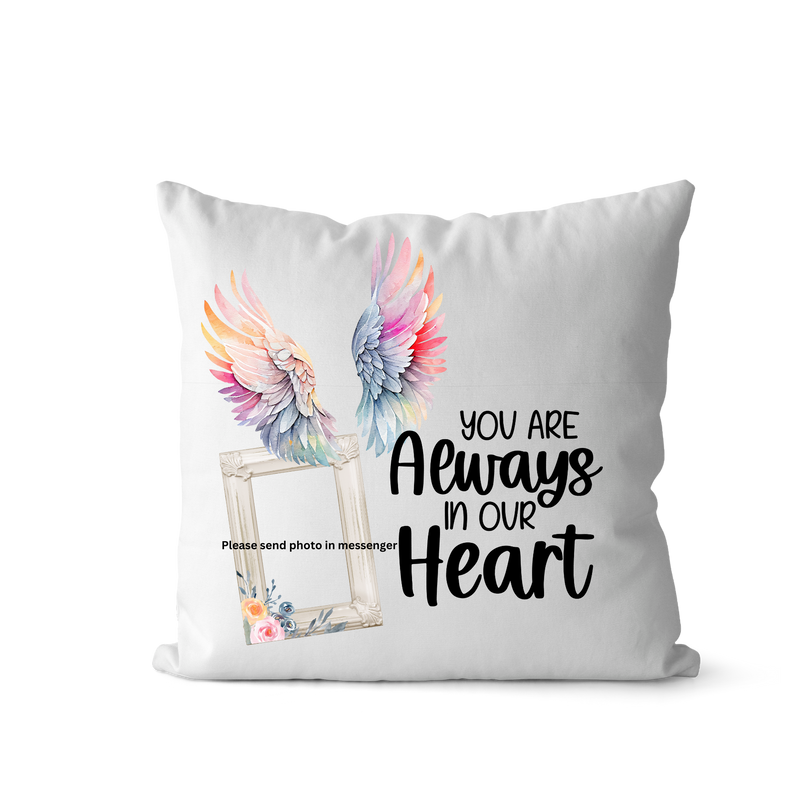 DTF Cushion Print - Angel Wings