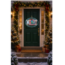 Christmas Sublimation Oval Welcome Sign Print - Merry Christmas ST