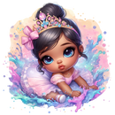 DTF Transfer Sheet - Baby Tiana