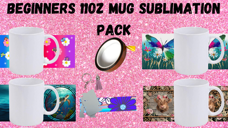 Beginners 11oz Mug Sublimation Pack