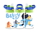 Running Pups - 12oz Flip Top Bottle Sublimation Design