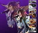 Purple Bon jovi 20oz Skinny Tumbler Printed Paper