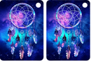 Dream Catcher Sublimation Print to fit Sublimation Rectangle hardwood Keyrings.