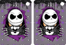 Peekaboo Skeleton Sublimation Print to fit Sublimation Rectangle hardwood Keyrings.