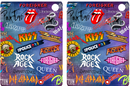 Rock Bands Sublimation Print to fit Sublimation Rectangle hardwood Keyrings.