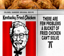 Fried Chicken 20oz Skinny Tumbler Printed Paper