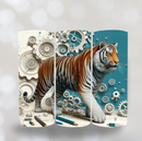 3D Tiger Digital 20oz Skinny Tumbler Download file