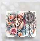 Dream Catcher Lion  20oz Skinny Tumbler Download file