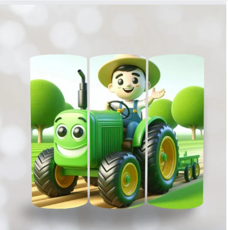 Tractor 20oz Skinny Tumbler Download file