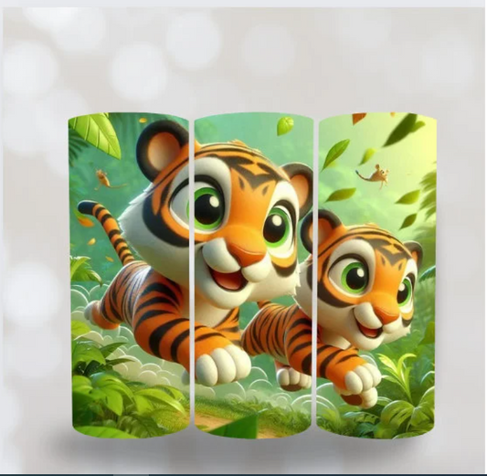 Baby Tigers 20oz Skinny Tumbler Download file