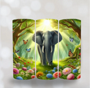 Sunlight Elephant 20oz Skinny Tumbler Download file