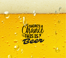 Chance Beer 20oz Skinny Tumbler Printed Paper