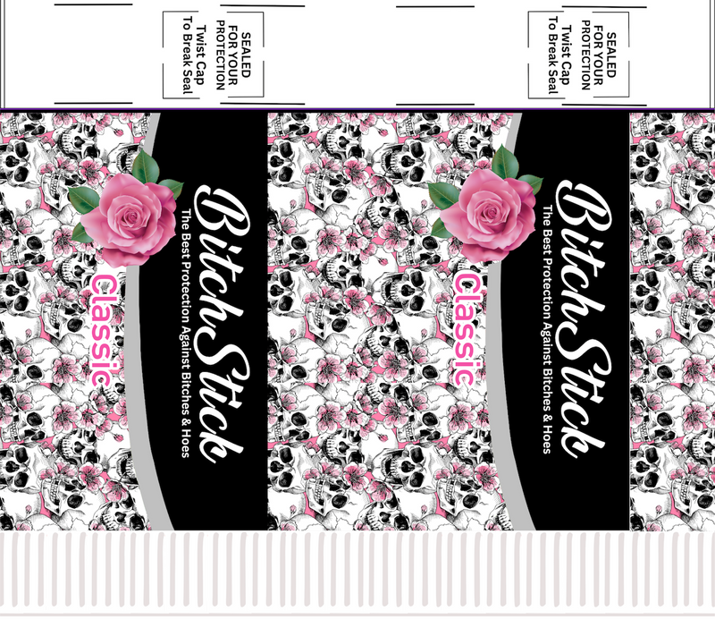 Bi*tch Stick 20oz Skinny Tumbler Printed Paper