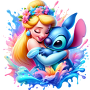 DTF Transfer Sheet - Princess Alien