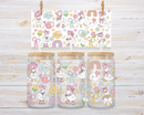 UV DTF 16oz Can Glass Wraps - BIRDS