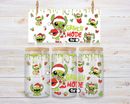 UV DTF 16oz Can Glass Wraps - CHRISTMAS