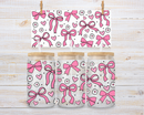 UV DTF 16oz Libby Glass Wraps - BOWS