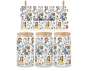 UV DTF 16oz Can Glass Wraps - KIDS Prints