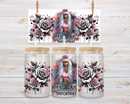 UV DTF 16oz Can Glass Wraps - Western/Tattoo Lady