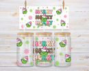 UV DTF 16oz Can Glass Wraps - CHRISTMAS